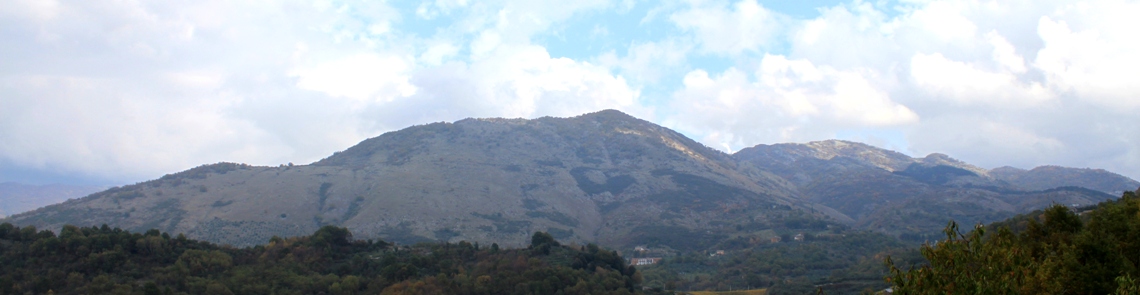 Monti Affilani  Sulla Cima di Monte della Croce (1158 m)